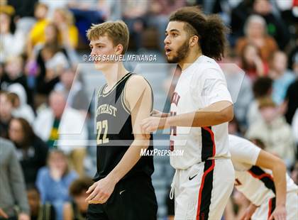 Thumbnail 3 in Lincoln Southeast vs. Lincoln High (HAC Tournament Final) photogallery.