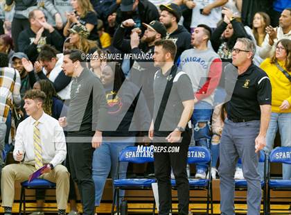 Thumbnail 2 in Lincoln Southeast vs. Lincoln High (HAC Tournament Final) photogallery.