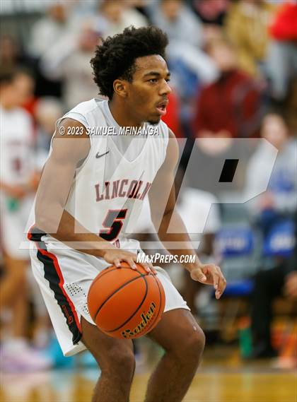 Thumbnail 2 in Lincoln Southeast vs. Lincoln High (HAC Tournament Final) photogallery.