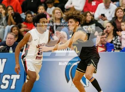 Thumbnail 3 in Lincoln Southeast vs. Lincoln High (HAC Tournament Final) photogallery.