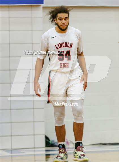 Thumbnail 2 in Lincoln Southeast vs. Lincoln High (HAC Tournament Final) photogallery.