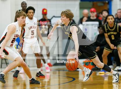 Thumbnail 1 in Lincoln Southeast vs. Lincoln High (HAC Tournament Final) photogallery.