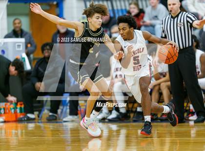 Thumbnail 3 in Lincoln Southeast vs. Lincoln High (HAC Tournament Final) photogallery.