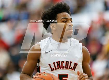 Thumbnail 2 in Lincoln Southeast vs. Lincoln High (HAC Tournament Final) photogallery.