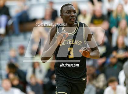 Thumbnail 1 in Lincoln Southeast vs. Lincoln High (HAC Tournament Final) photogallery.