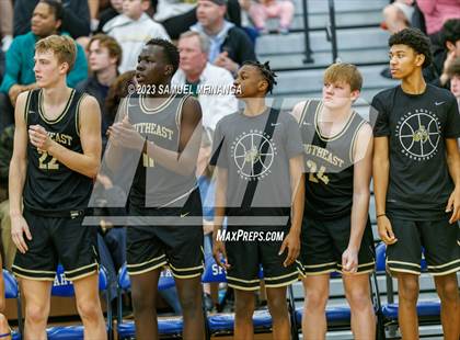 Thumbnail 1 in Lincoln Southeast vs. Lincoln High (HAC Tournament Final) photogallery.