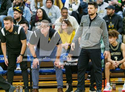 Thumbnail 3 in Lincoln Southeast vs. Lincoln High (HAC Tournament Final) photogallery.