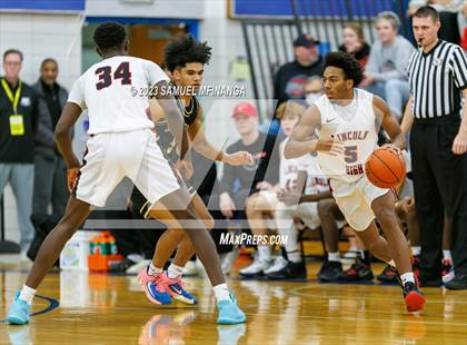 Thumbnail 2 in Lincoln Southeast vs. Lincoln High (HAC Tournament Final) photogallery.