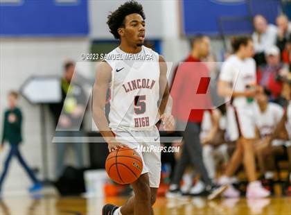 Thumbnail 1 in Lincoln Southeast vs. Lincoln High (HAC Tournament Final) photogallery.