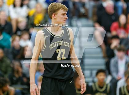 Thumbnail 1 in Lincoln Southeast vs. Lincoln High (HAC Tournament Final) photogallery.