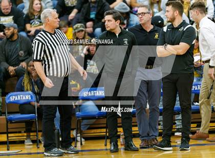 Thumbnail 2 in Lincoln Southeast vs. Lincoln High (HAC Tournament Final) photogallery.