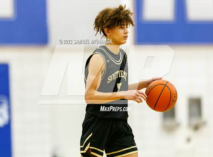 Thumbnail 1 in Lincoln Southeast vs. Lincoln High (HAC Tournament Final) photogallery.
