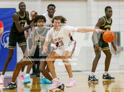 Thumbnail 1 in Lincoln Southeast vs. Lincoln High (HAC Tournament Final) photogallery.