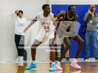 Thumbnail 3 in Lincoln Southeast vs. Lincoln High (HAC Tournament Final) photogallery.