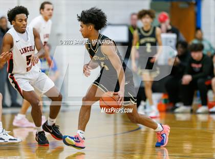 Thumbnail 1 in Lincoln Southeast vs. Lincoln High (HAC Tournament Final) photogallery.