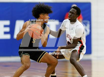 Thumbnail 1 in Lincoln Southeast vs. Lincoln High (HAC Tournament Final) photogallery.