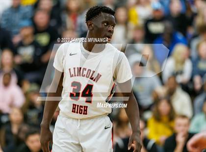 Thumbnail 1 in Lincoln Southeast vs. Lincoln High (HAC Tournament Final) photogallery.