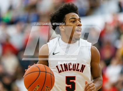 Thumbnail 1 in Lincoln Southeast vs. Lincoln High (HAC Tournament Final) photogallery.