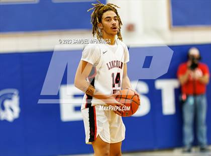 Thumbnail 3 in Lincoln Southeast vs. Lincoln High (HAC Tournament Final) photogallery.