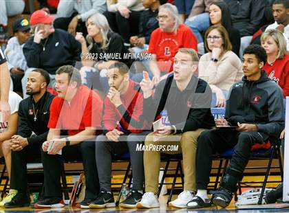 Thumbnail 3 in Lincoln Southeast vs. Lincoln High (HAC Tournament Final) photogallery.