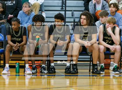 Thumbnail 3 in Lincoln Southeast vs. Lincoln High (HAC Tournament Final) photogallery.