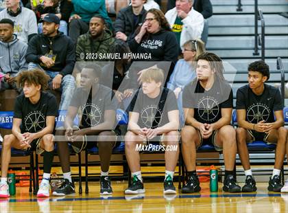 Thumbnail 3 in Lincoln Southeast vs. Lincoln High (HAC Tournament Final) photogallery.