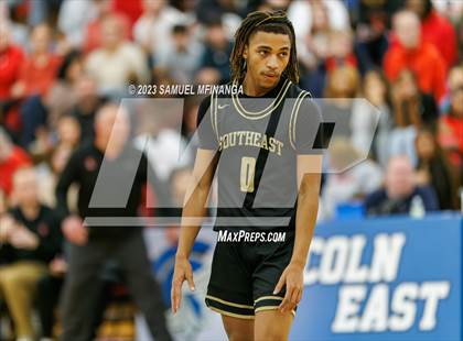 Thumbnail 1 in Lincoln Southeast vs. Lincoln High (HAC Tournament Final) photogallery.