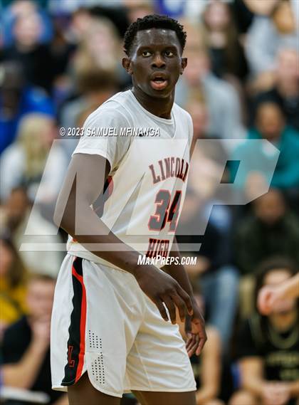 Thumbnail 2 in Lincoln Southeast vs. Lincoln High (HAC Tournament Final) photogallery.