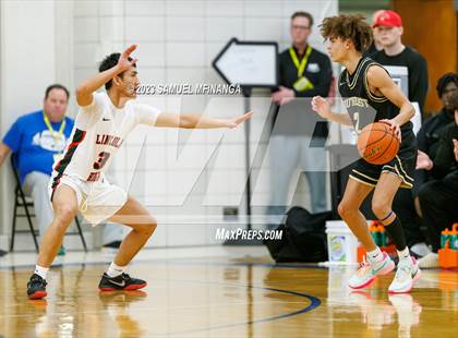 Thumbnail 2 in Lincoln Southeast vs. Lincoln High (HAC Tournament Final) photogallery.
