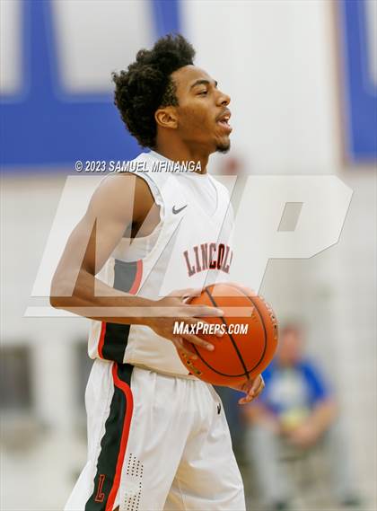 Thumbnail 3 in Lincoln Southeast vs. Lincoln High (HAC Tournament Final) photogallery.