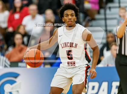 Thumbnail 1 in Lincoln Southeast vs. Lincoln High (HAC Tournament Final) photogallery.
