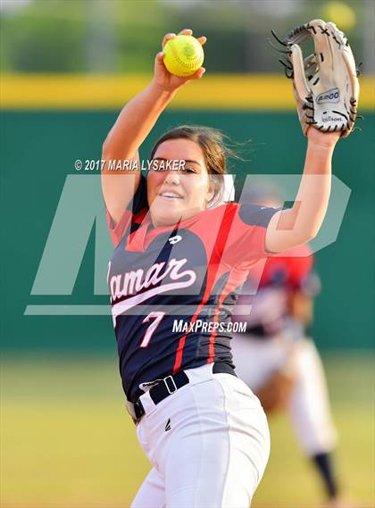 Thumbnail 3 in Lamar @ Cypress Ranch (UIL 6A Bi-District Playoffs) photogallery.