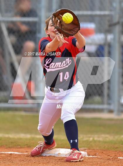 Thumbnail 2 in Lamar @ Cypress Ranch (UIL 6A Bi-District Playoffs) photogallery.
