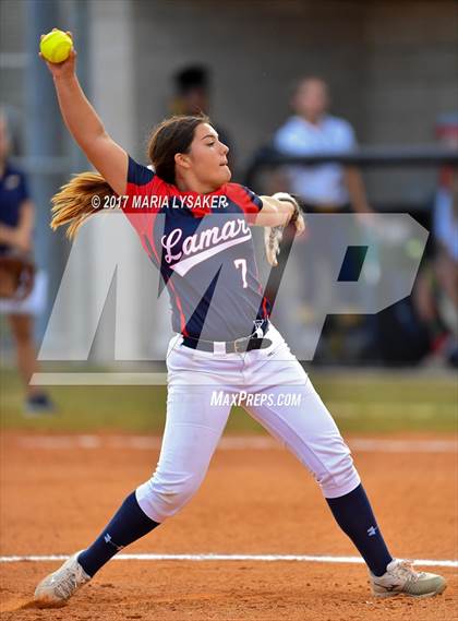 Thumbnail 3 in Lamar @ Cypress Ranch (UIL 6A Bi-District Playoffs) photogallery.