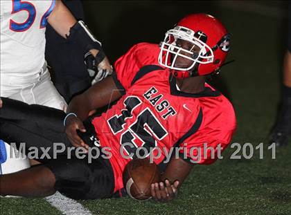 Thumbnail 3 in Cherry Creek @ Denver East (CHSAA 5A Playoffs) photogallery.