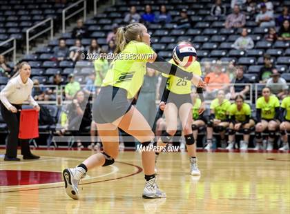 Thumbnail 3 in Blum vs. Neches (UIL 1A Volleyball Semi-Final) photogallery.