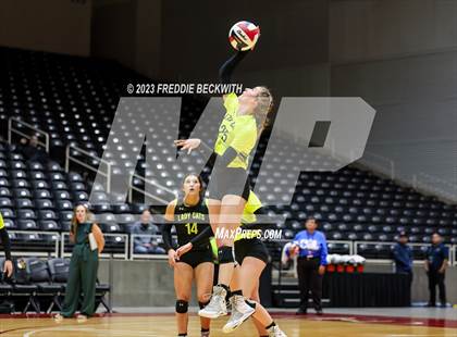 Thumbnail 3 in Blum vs. Neches (UIL 1A Volleyball Semi-Final) photogallery.