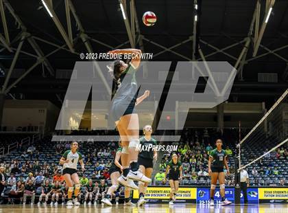 Thumbnail 3 in Blum vs. Neches (UIL 1A Volleyball Semi-Final) photogallery.
