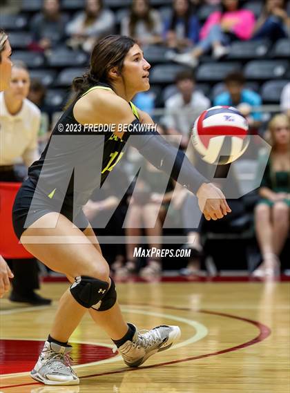 Thumbnail 3 in Blum vs. Neches (UIL 1A Volleyball Semi-Final) photogallery.