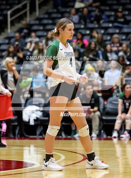 Thumbnail 1 in Blum vs. Neches (UIL 1A Volleyball Semi-Final) photogallery.