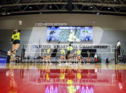 Thumbnail 1 in Blum vs. Neches (UIL 1A Volleyball Semi-Final) photogallery.