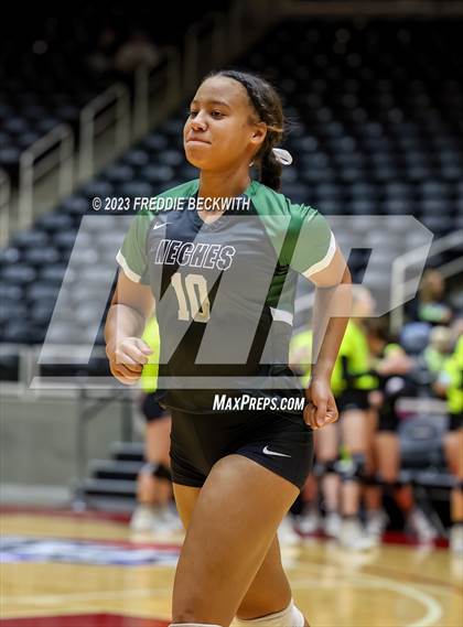 Thumbnail 1 in Blum vs. Neches (UIL 1A Volleyball Semi-Final) photogallery.