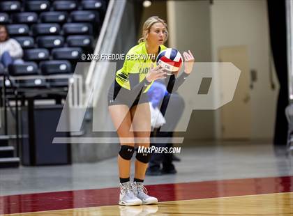 Thumbnail 3 in Blum vs. Neches (UIL 1A Volleyball Semi-Final) photogallery.