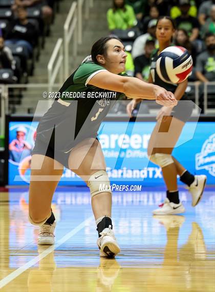 Thumbnail 2 in Blum vs. Neches (UIL 1A Volleyball Semi-Final) photogallery.