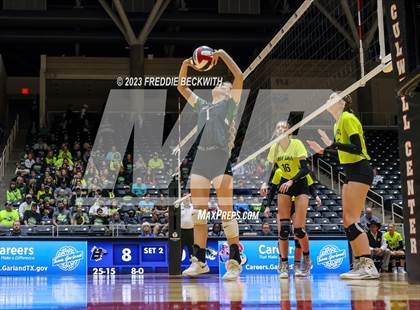 Thumbnail 1 in Blum vs. Neches (UIL 1A Volleyball Semi-Final) photogallery.