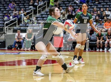 Thumbnail 2 in Blum vs. Neches (UIL 1A Volleyball Semi-Final) photogallery.
