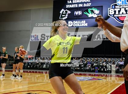 Thumbnail 3 in Blum vs. Neches (UIL 1A Volleyball Semi-Final) photogallery.