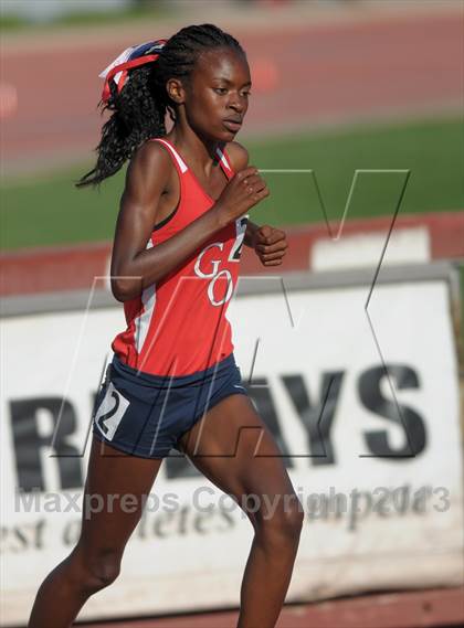 Thumbnail 1 in CIF SS Track and Field Finals (Girls Divisions 1 & 4 -1600m) photogallery.