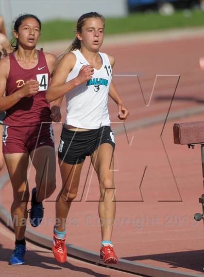 Thumbnail 2 in CIF SS Track and Field Finals (Girls Divisions 1 & 4 -1600m) photogallery.