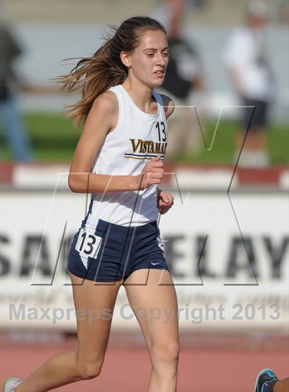 Thumbnail 3 in CIF SS Track and Field Finals (Girls Divisions 1 & 4 -1600m) photogallery.